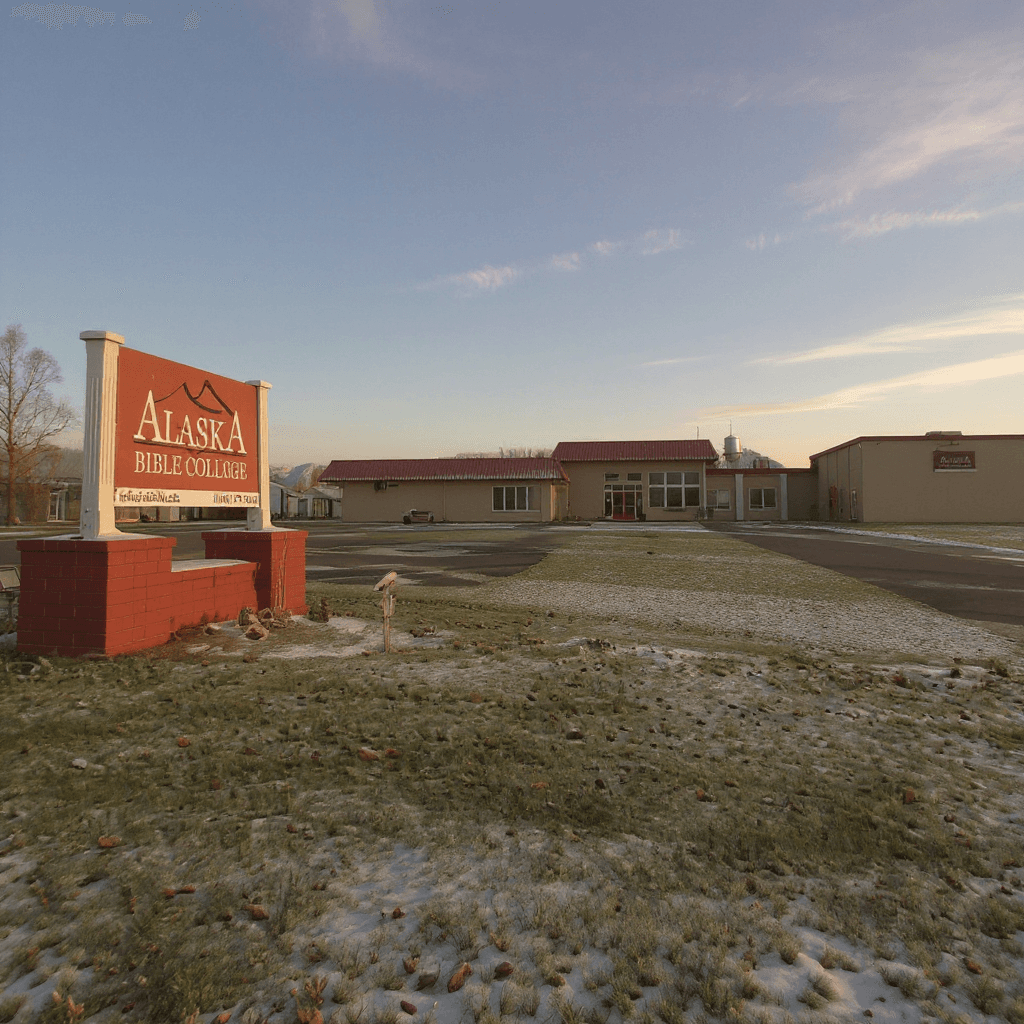 Alaska Bible College campus banner