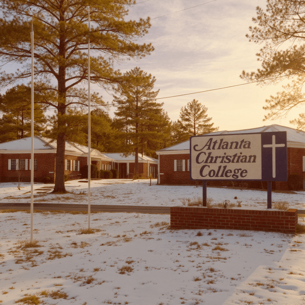 Atlanta Christian College campus banner