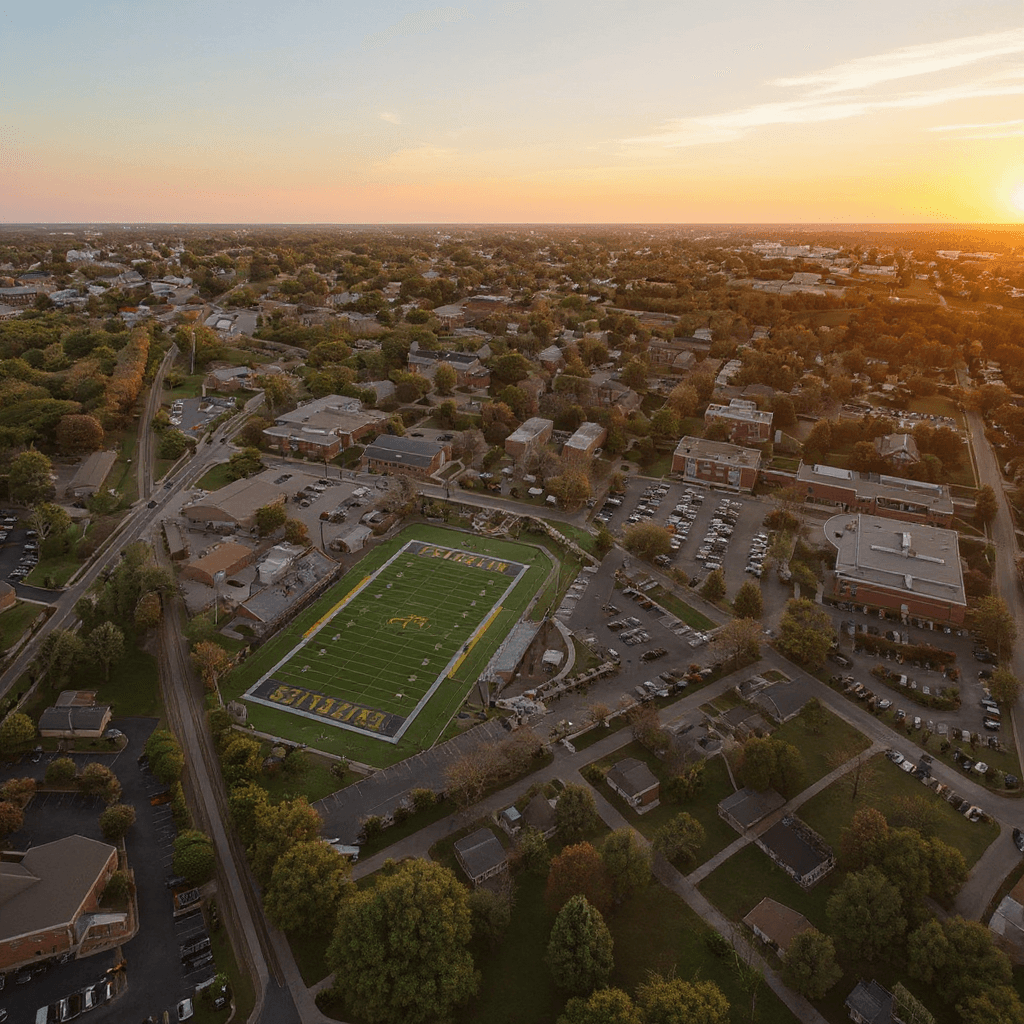 Franklin College campus banner