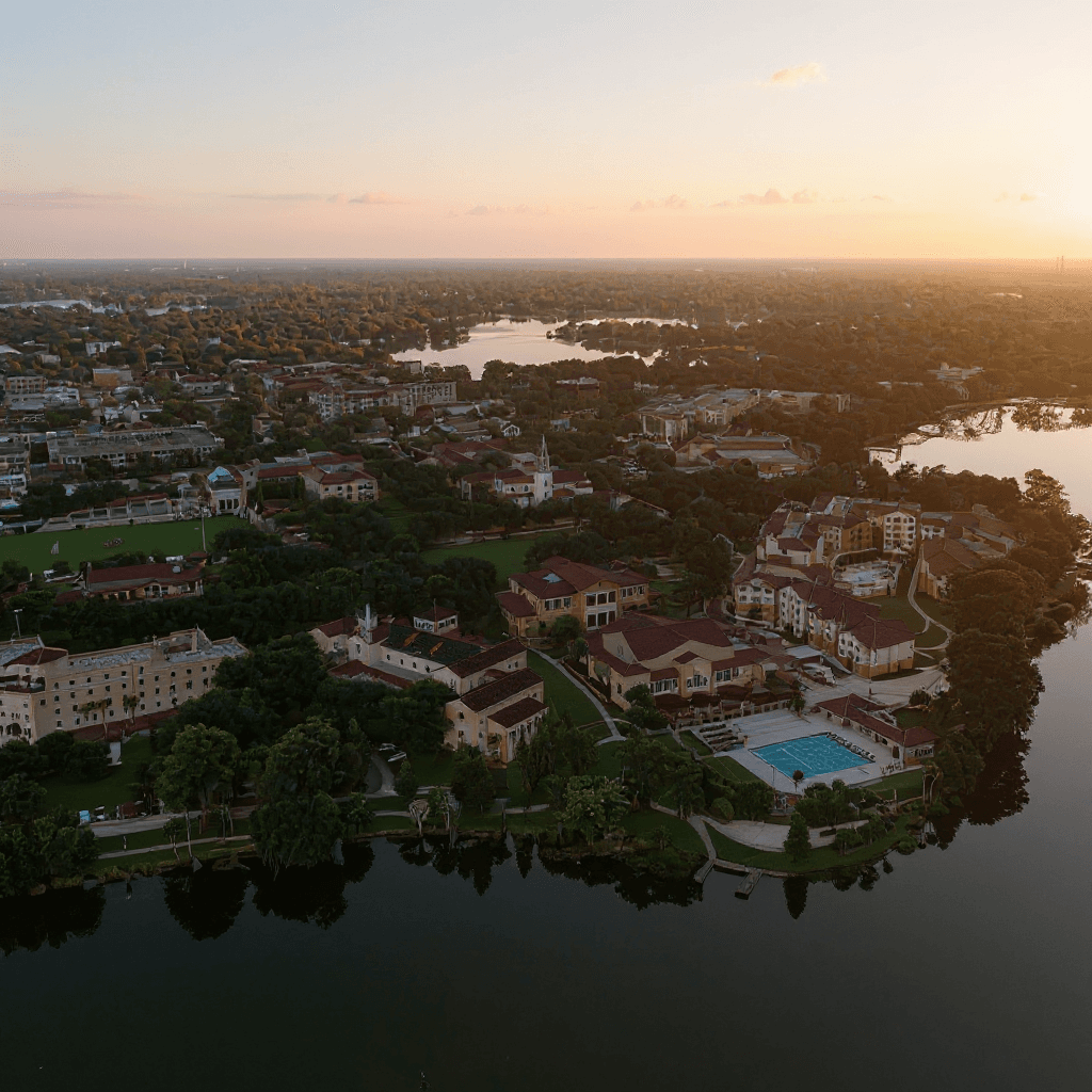 Rollins College campus banner