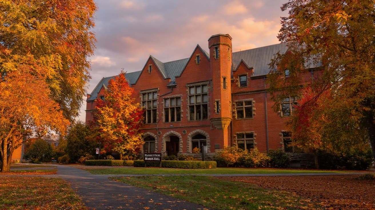Pacific University campus banner