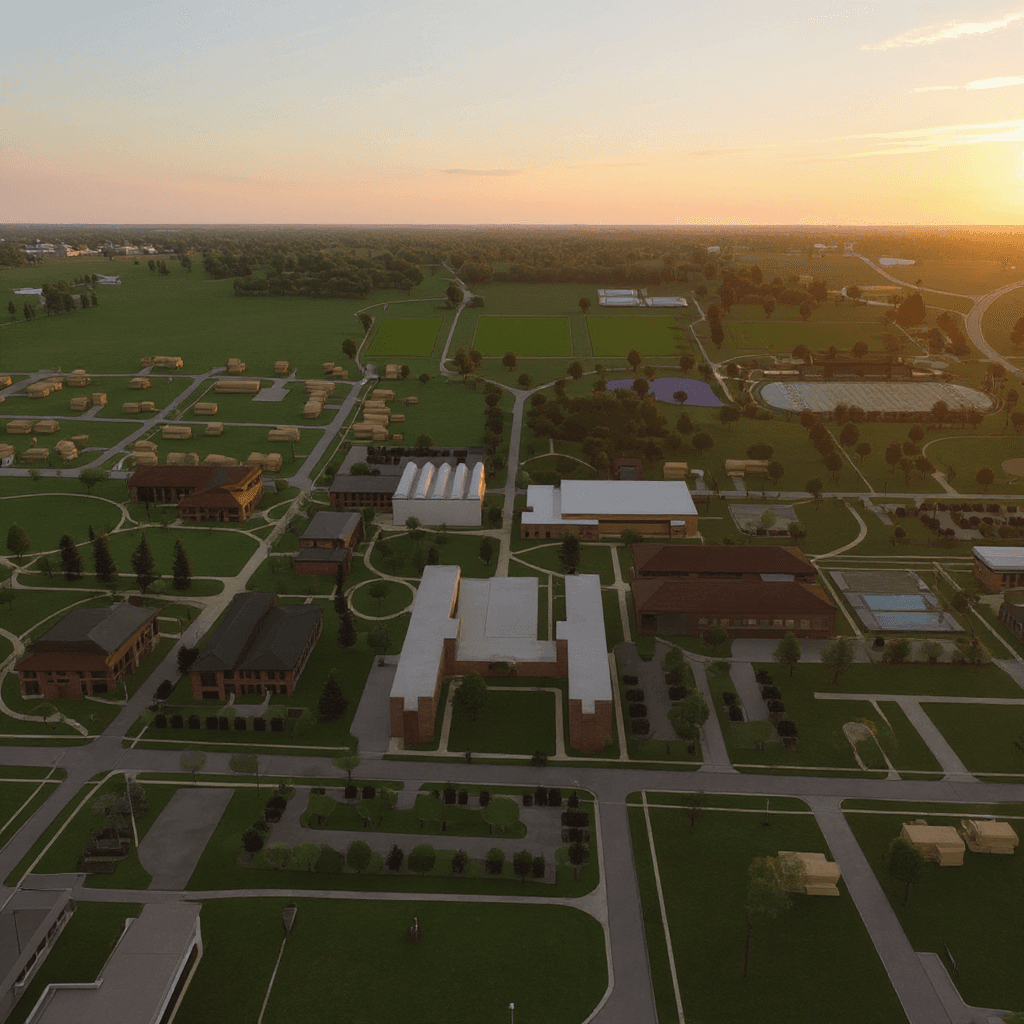 Upper Iowa University campus banner