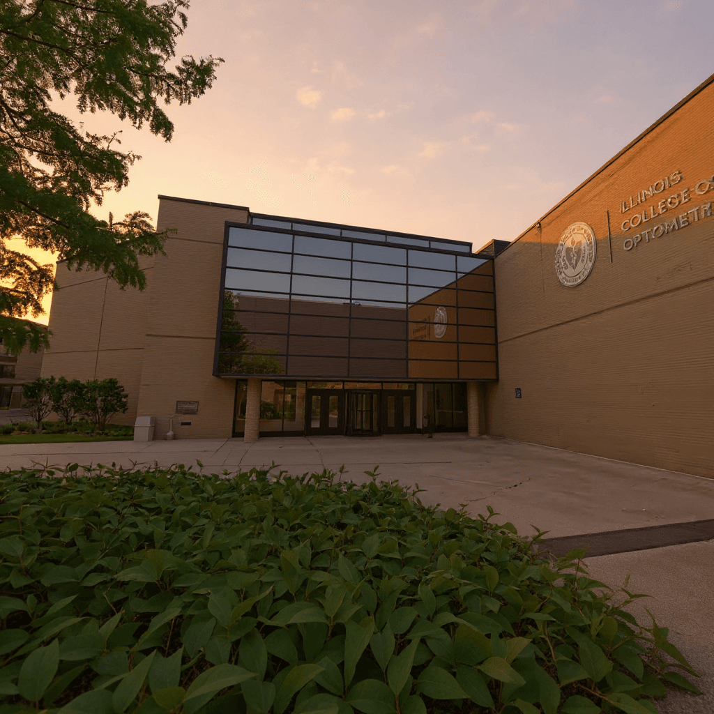 Illinois College of Optometry campus banner