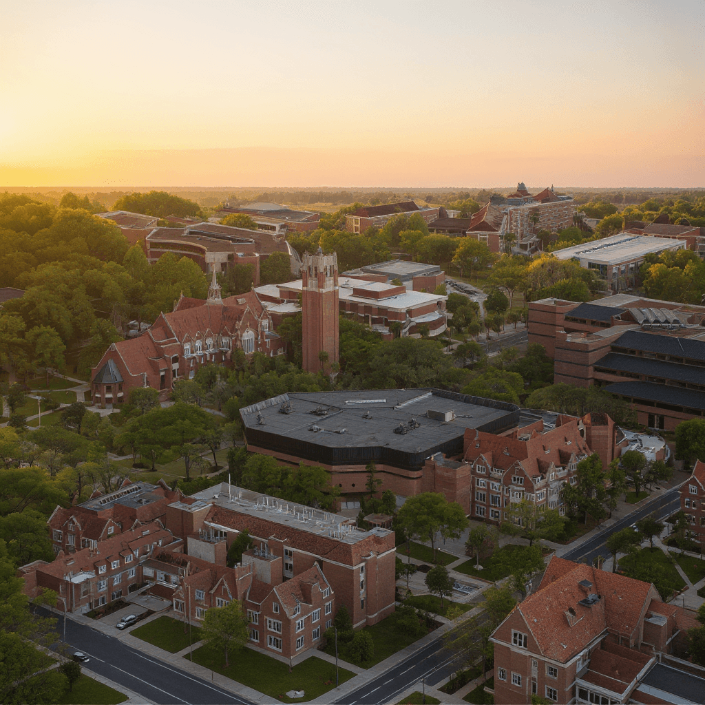 University of Florida campus banner