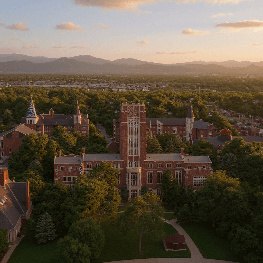 University of Denver campus banner