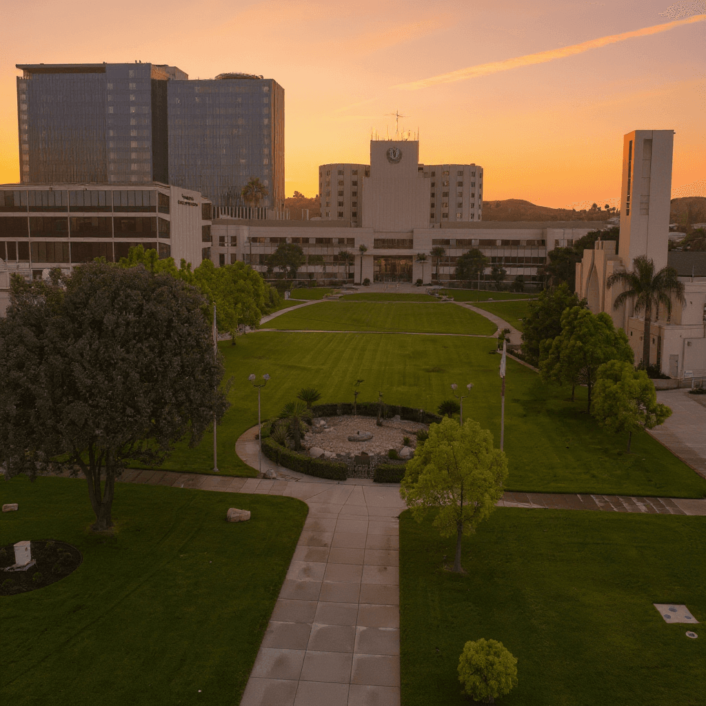 Loma Linda University campus banner
