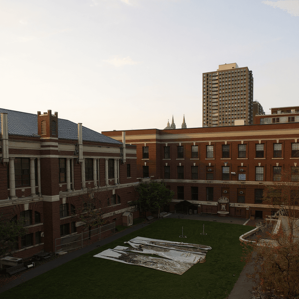 Massachusetts College of Art campus banner