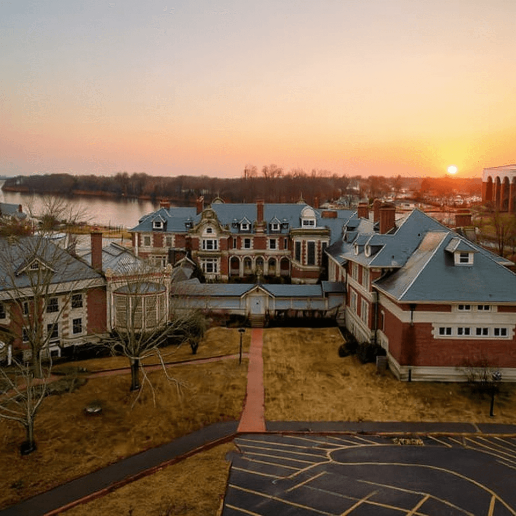 Dowling College campus banner