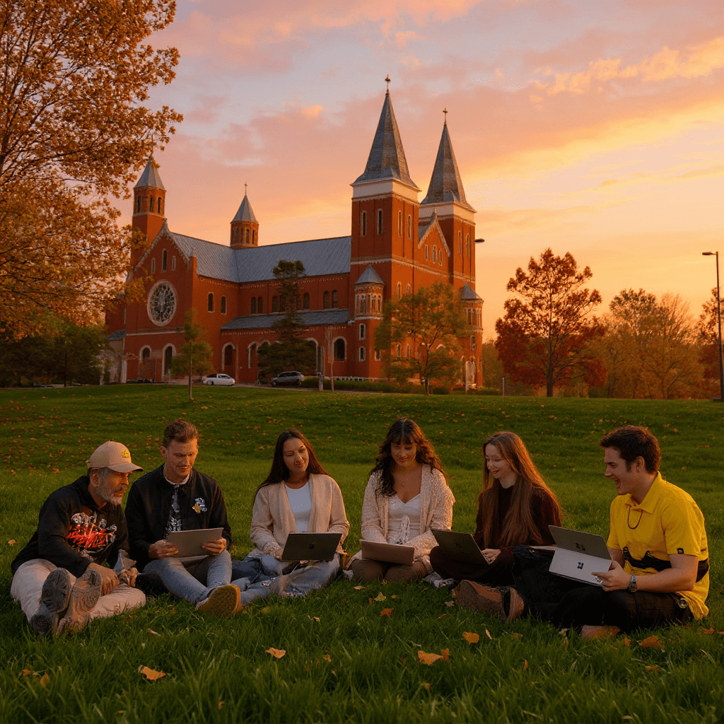 St. Vincent College campus banner
