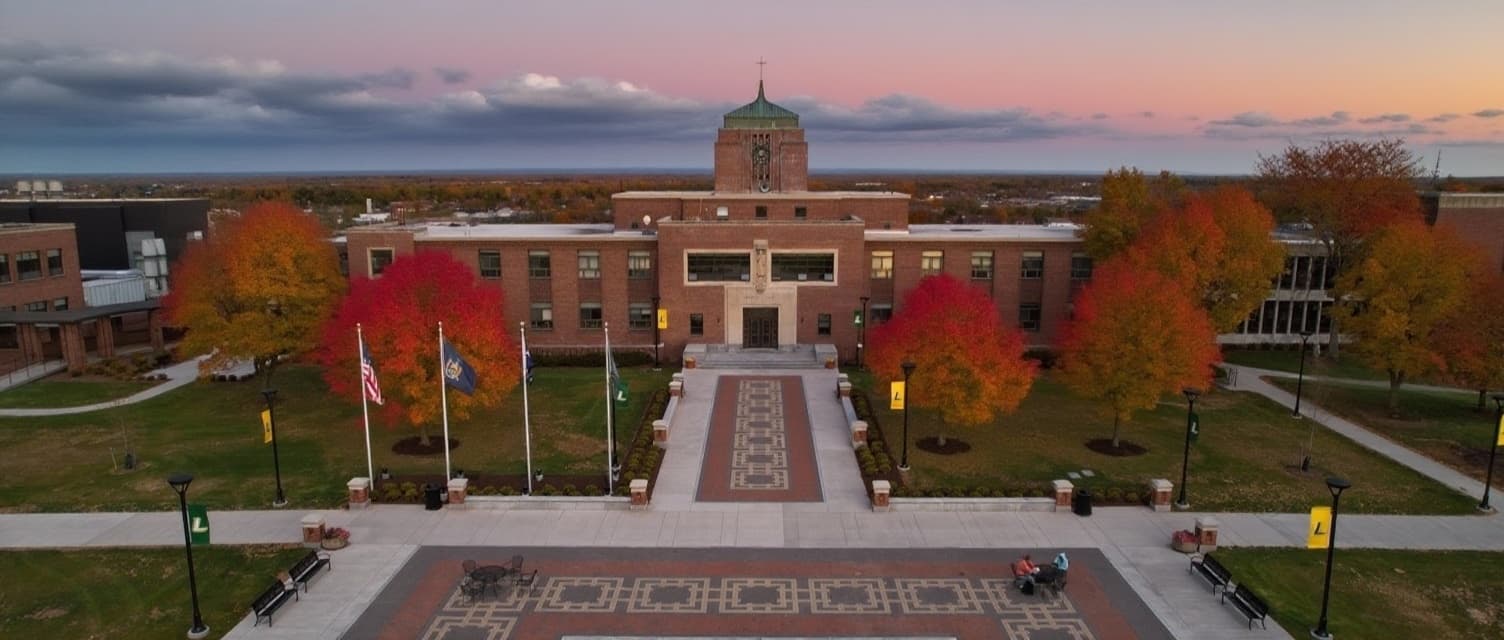 Le Moyne College campus banner