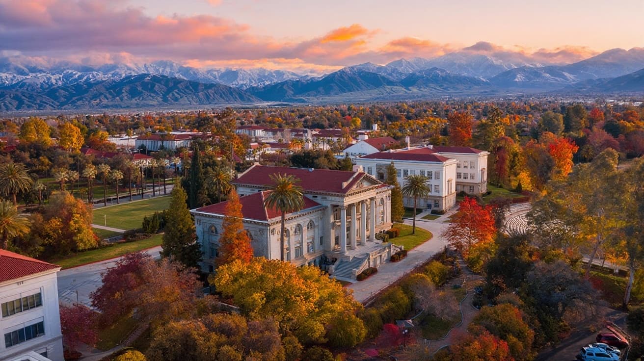 University of Redlands campus banner
