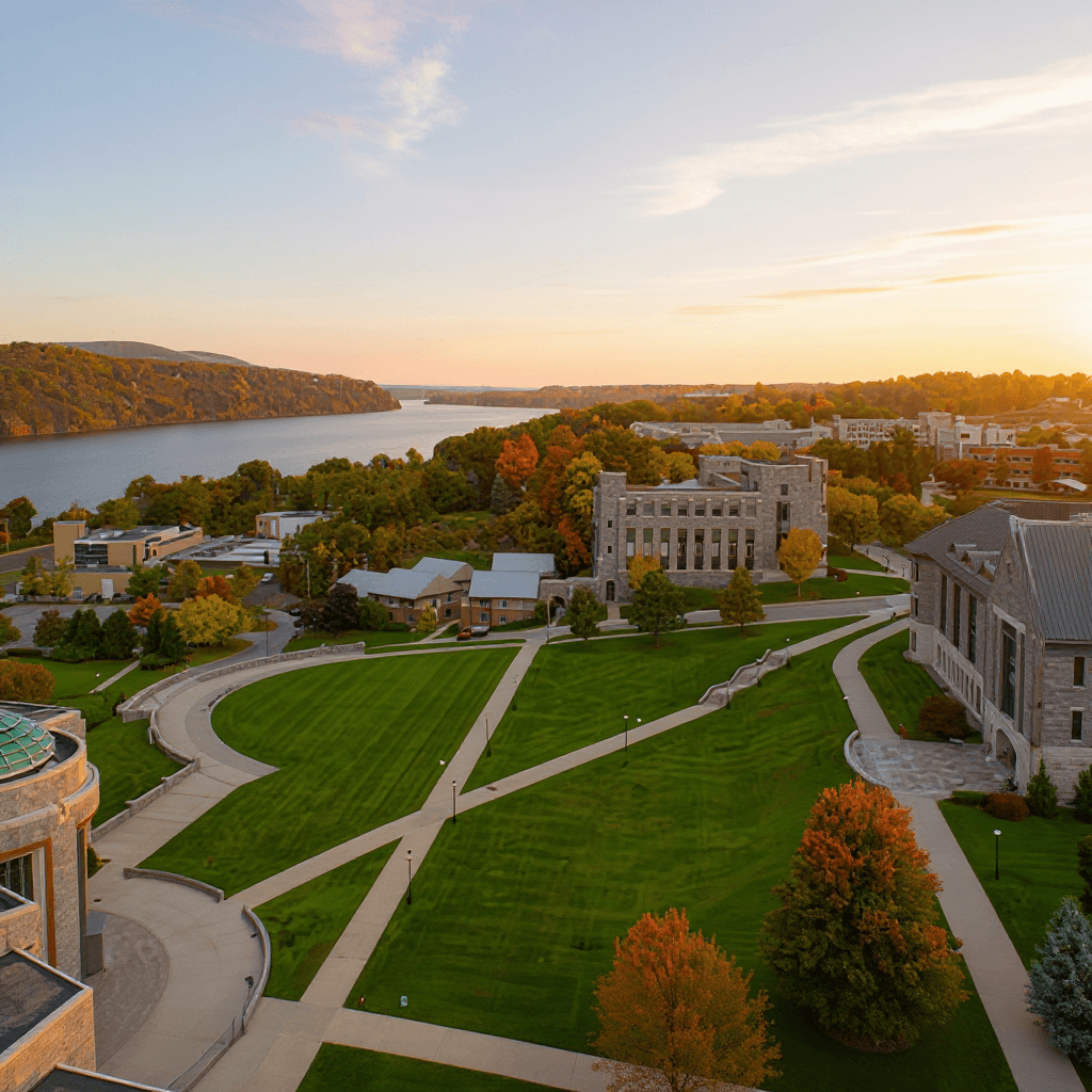 Marist College campus banner
