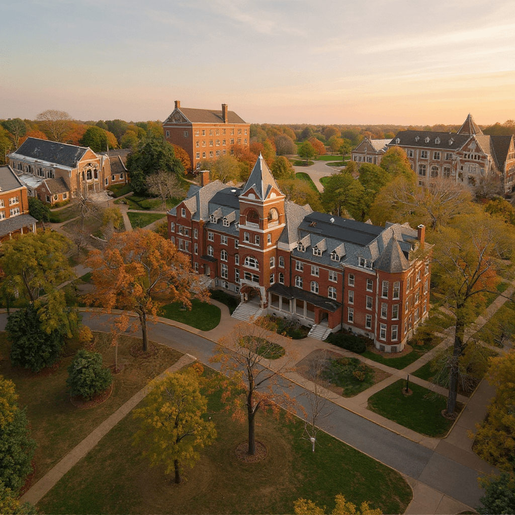 Agnes Scott College campus banner