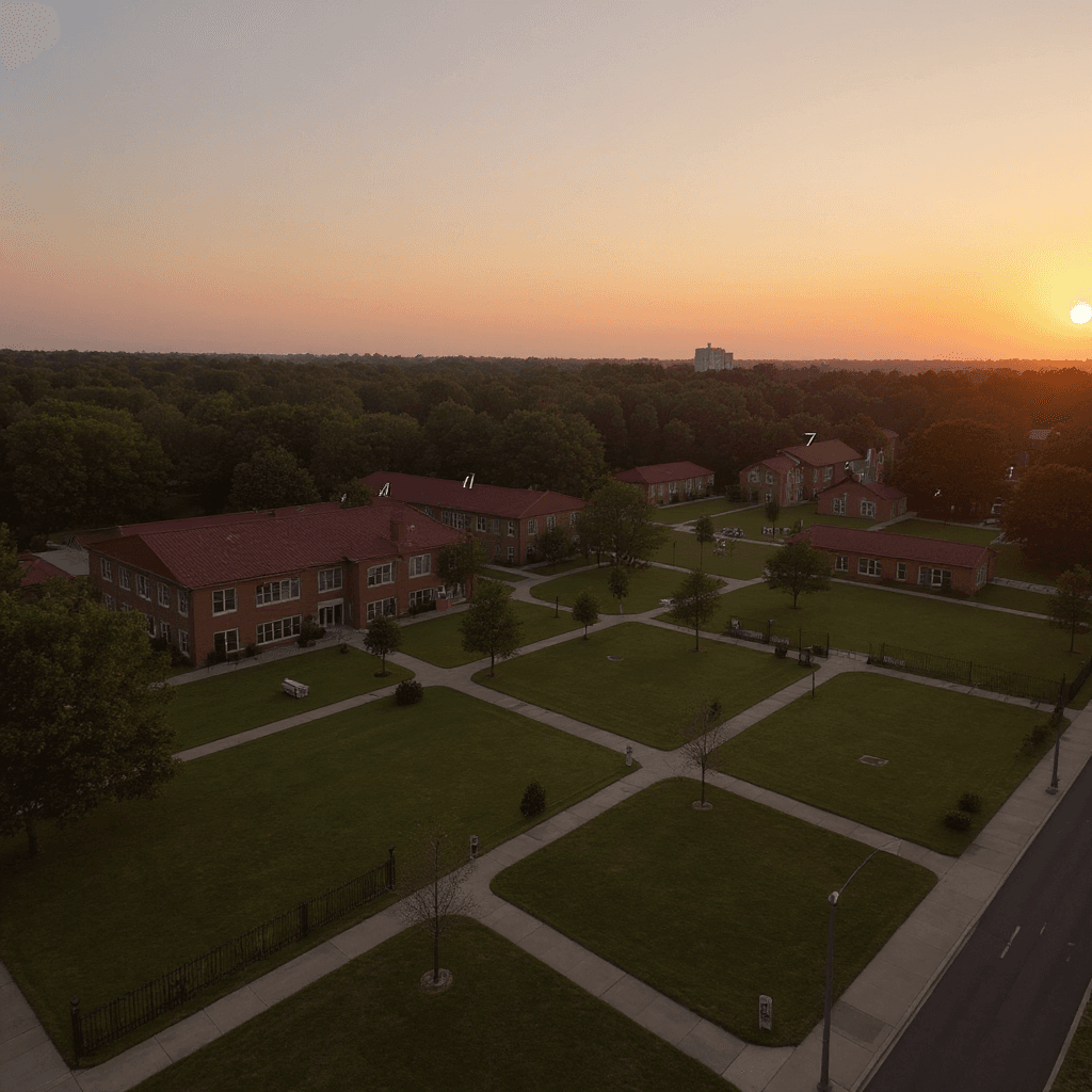 Geneva College campus banner