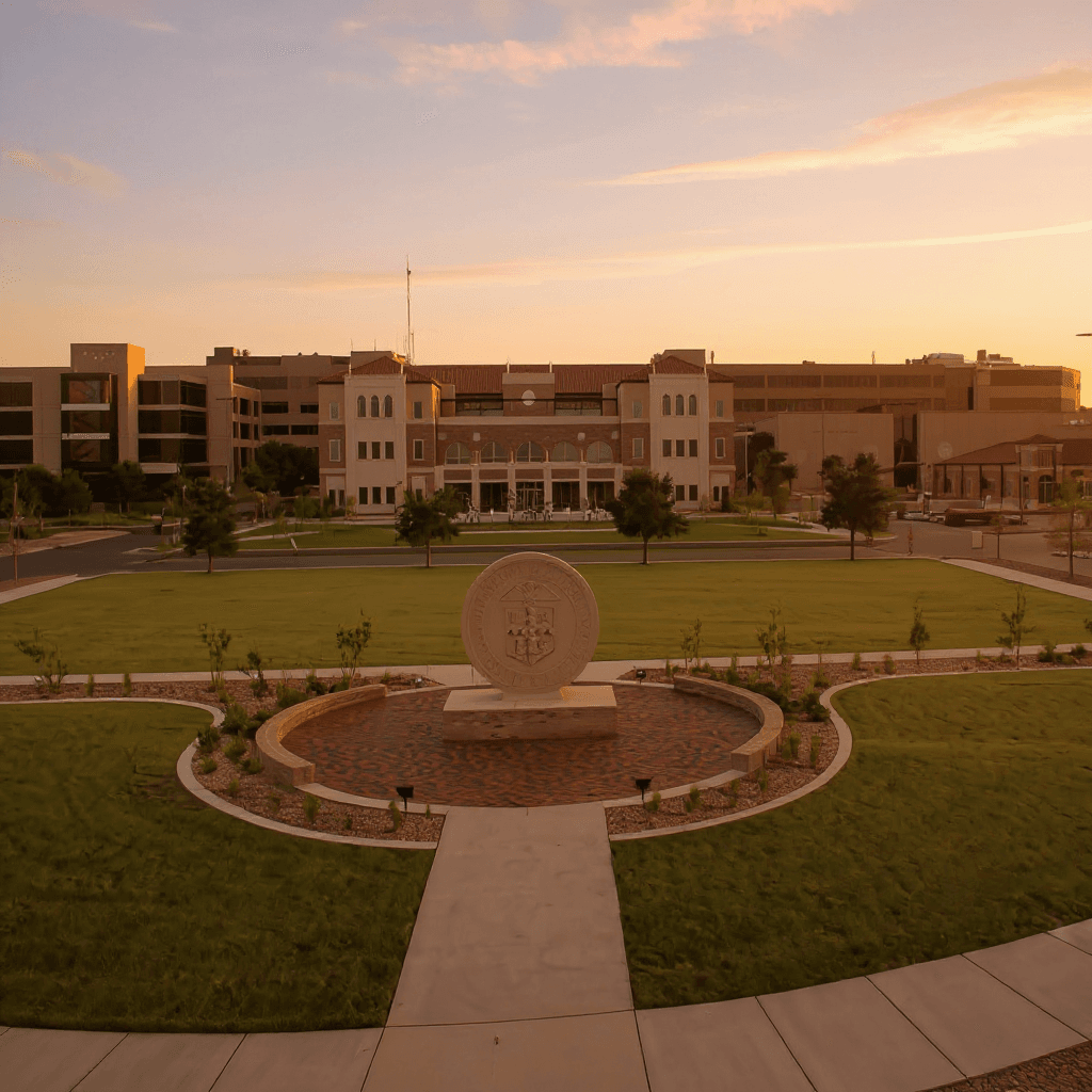 Texas Tech University Health Science Center campus banner