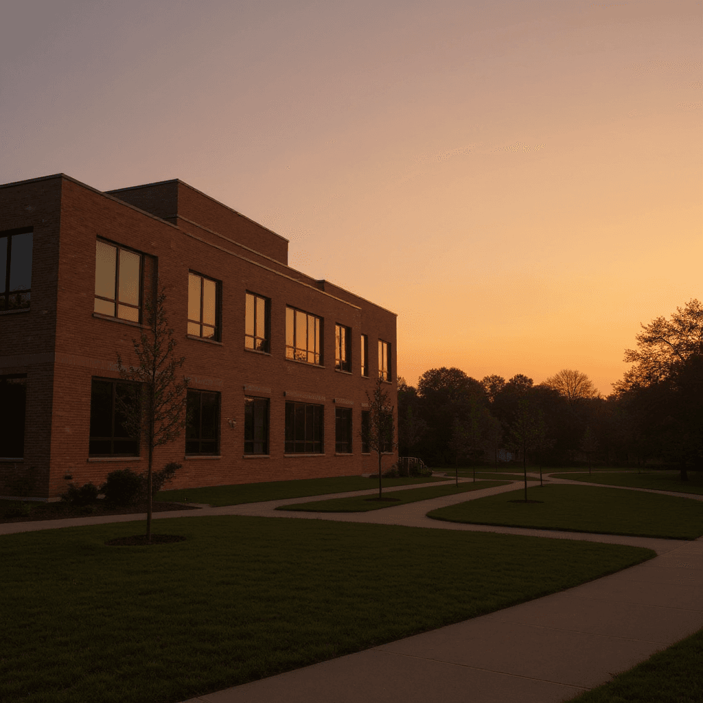 The Southern Christian University campus banner