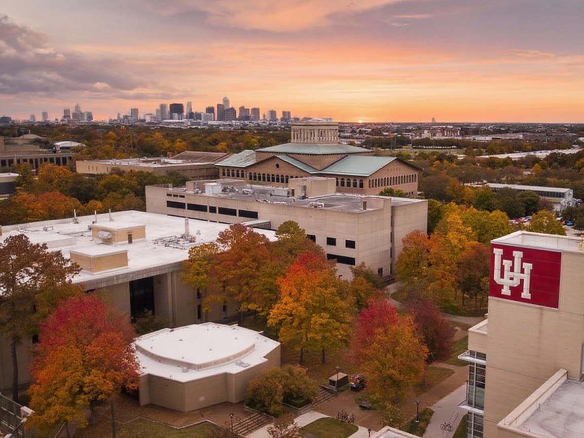 University of Houston campus banner