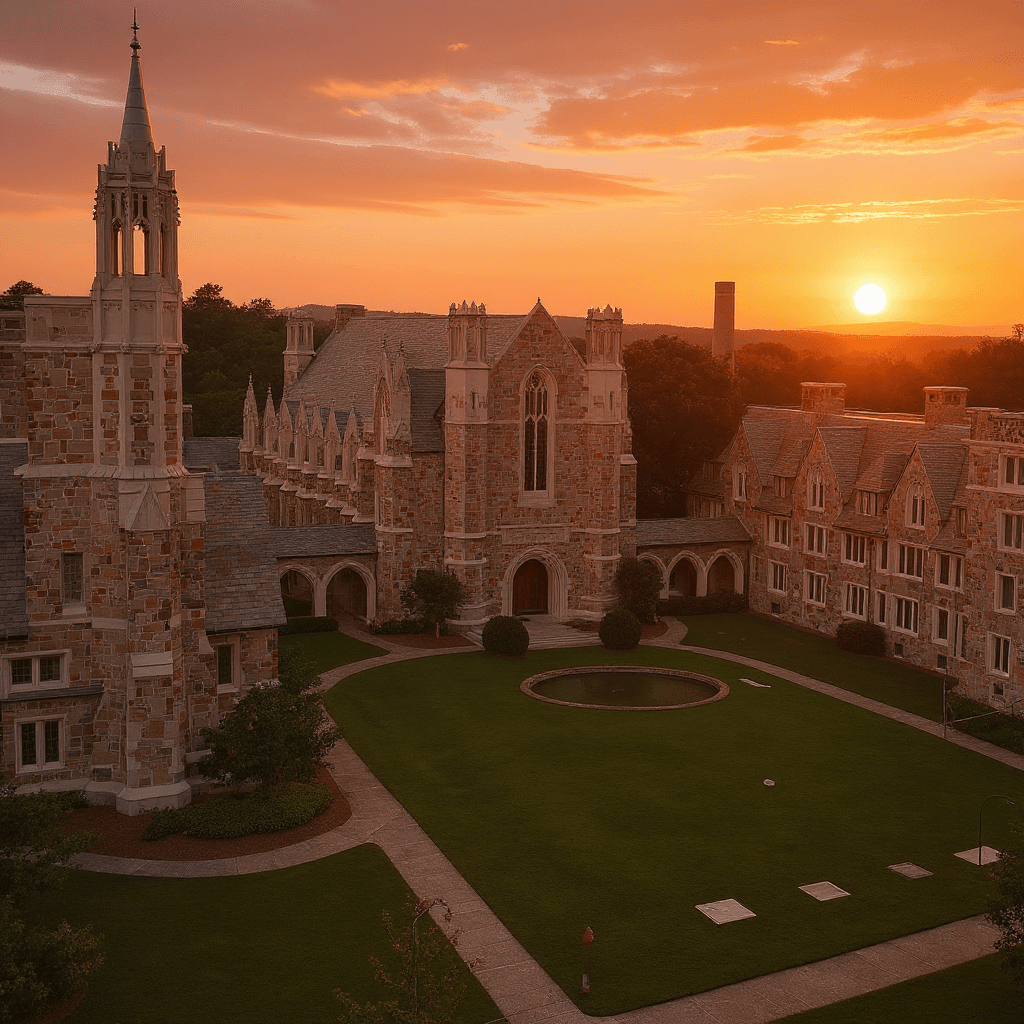 Berry College campus banner