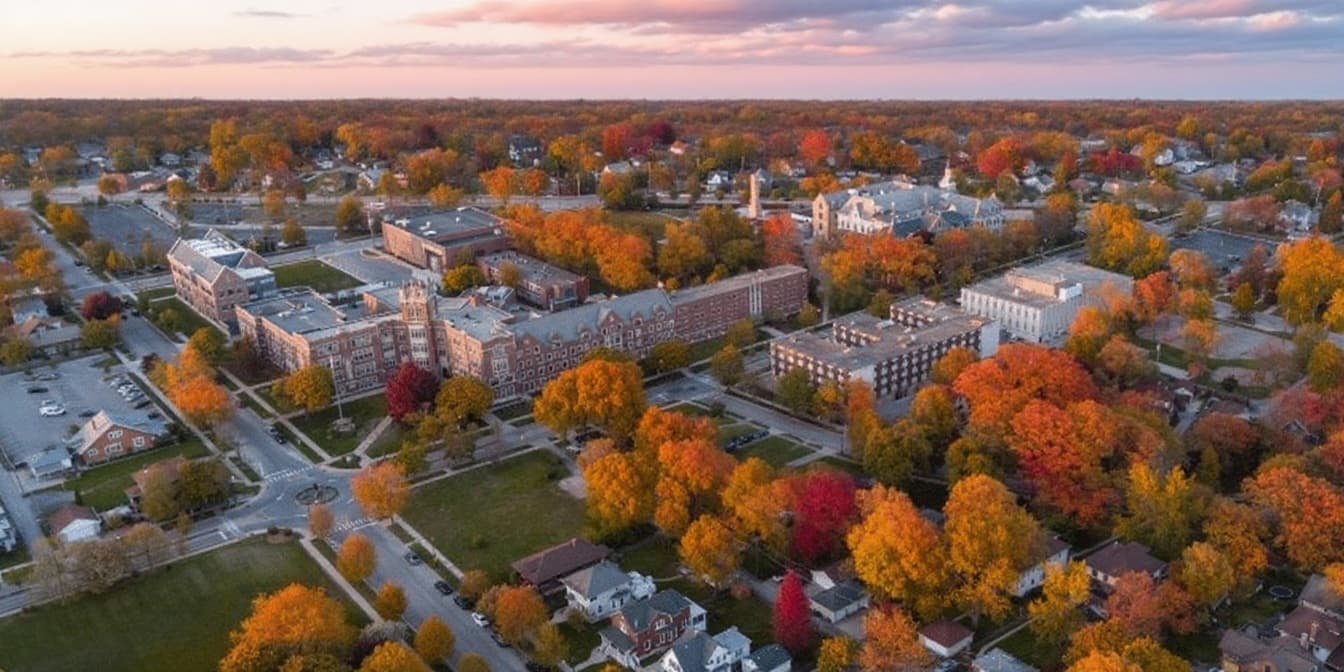 University of St. Francis campus banner