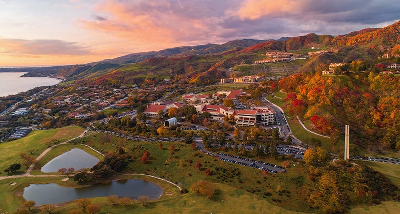 Pepperdine University campus banner
