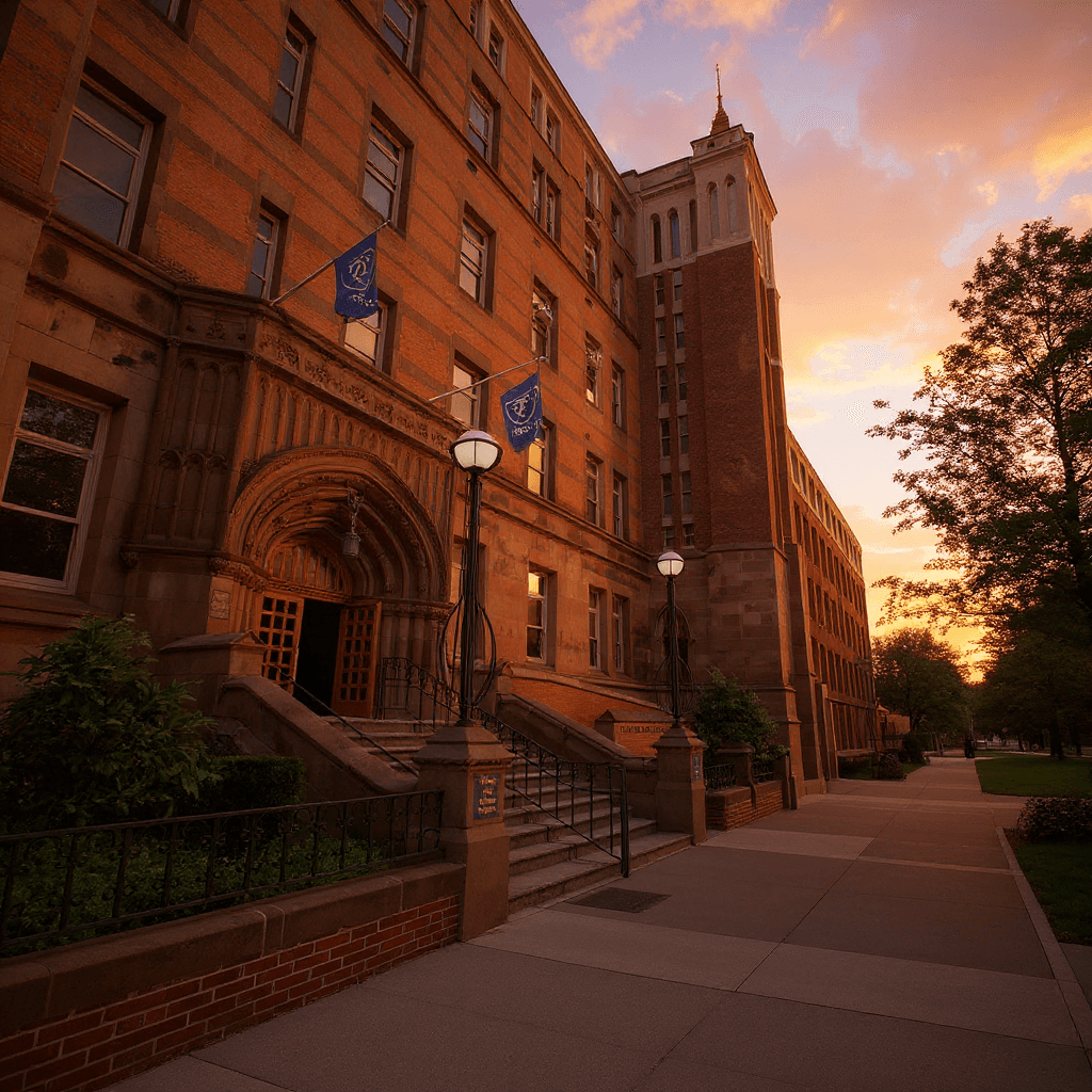 Teachers College, Columbia University campus banner