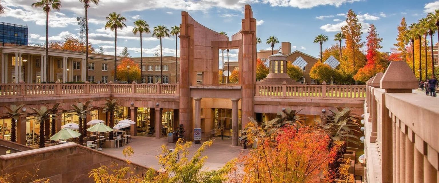 Arizona State University campus banner