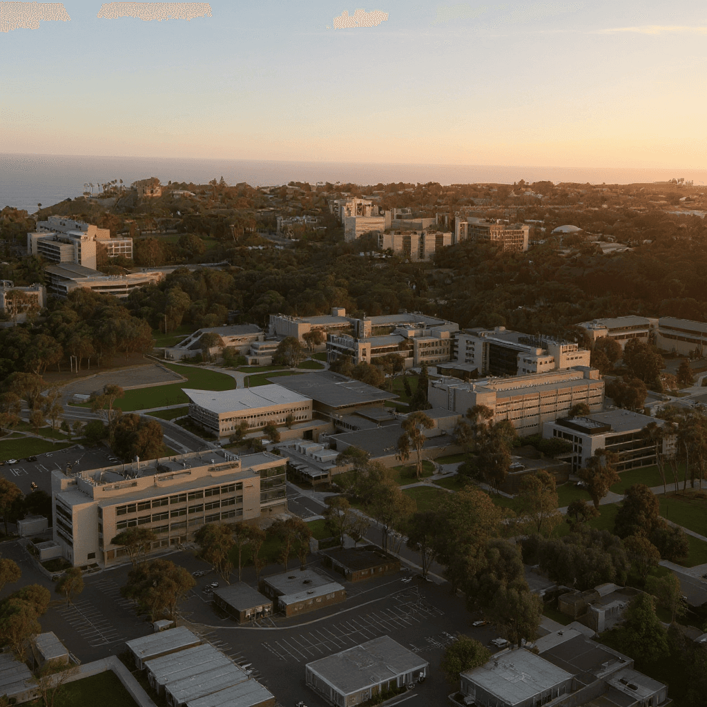 University of California, San Diego campus banner