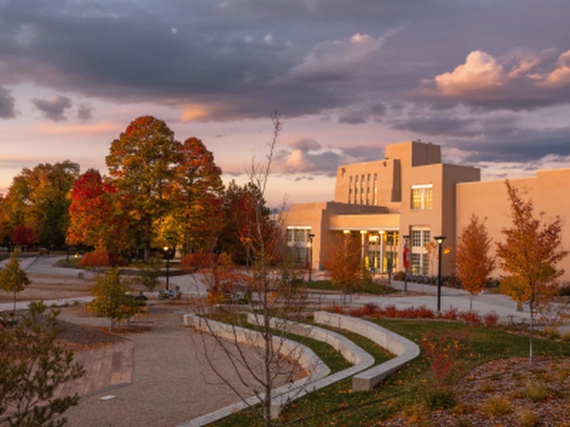 University of New Mexico campus banner