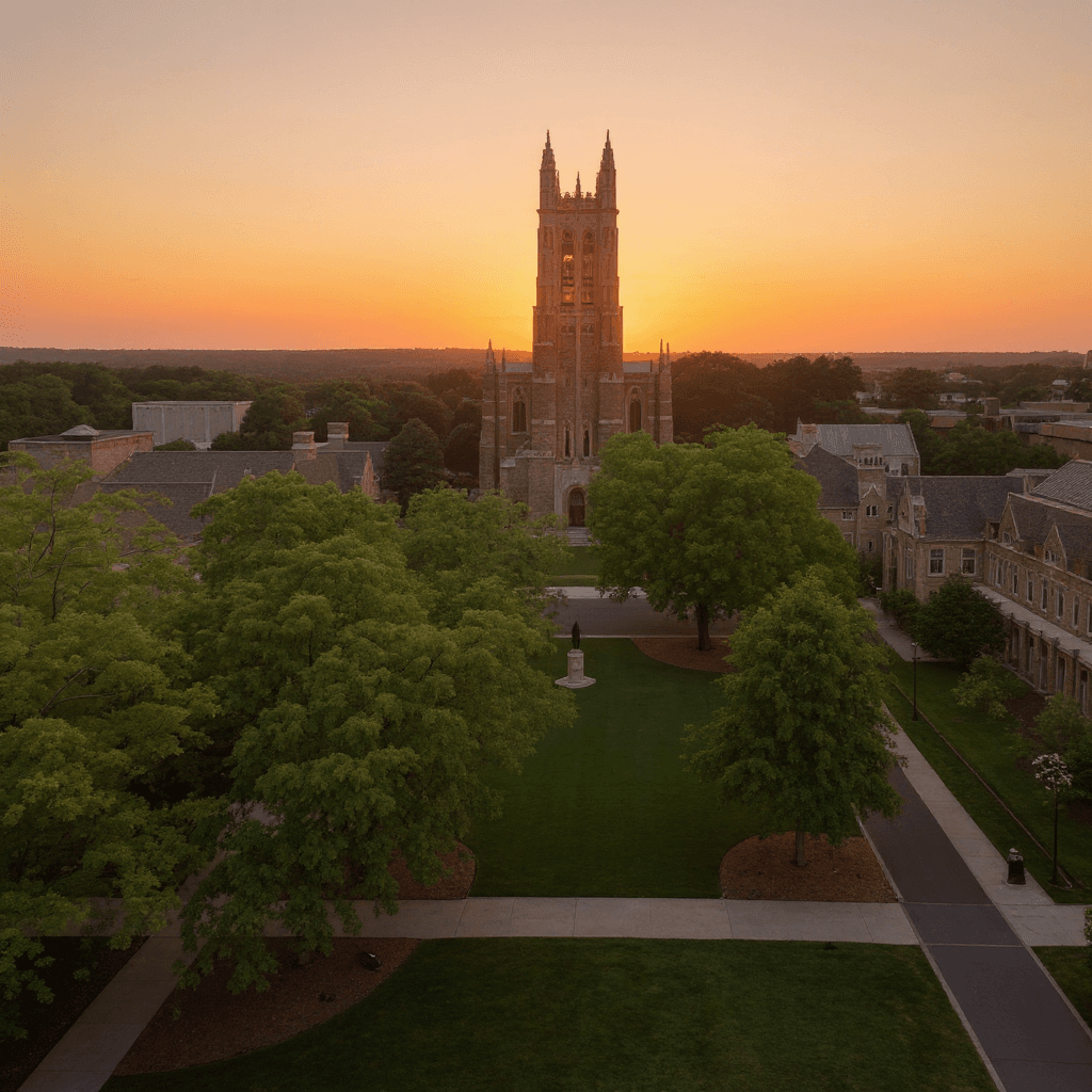 Duke University campus banner