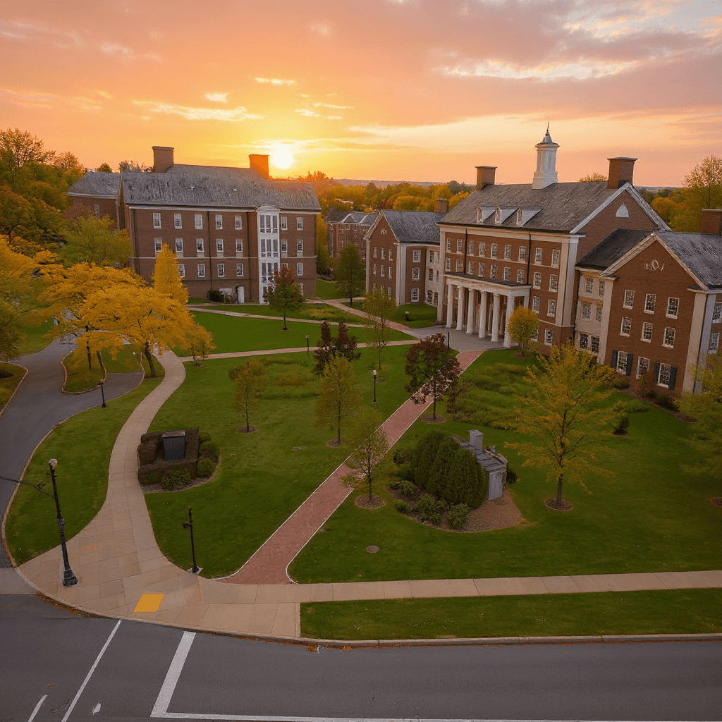 Franklin and Marshall College campus banner