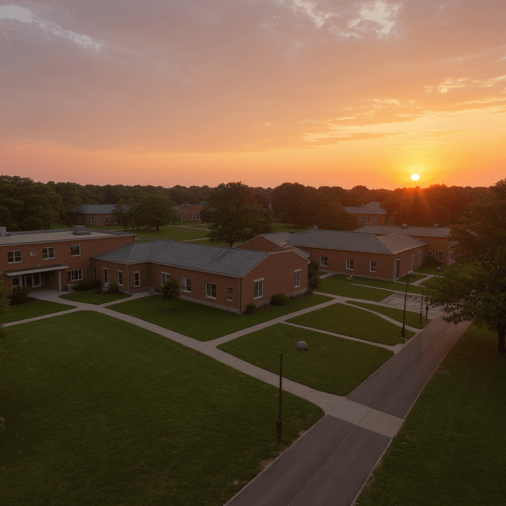 Bellevue University campus banner