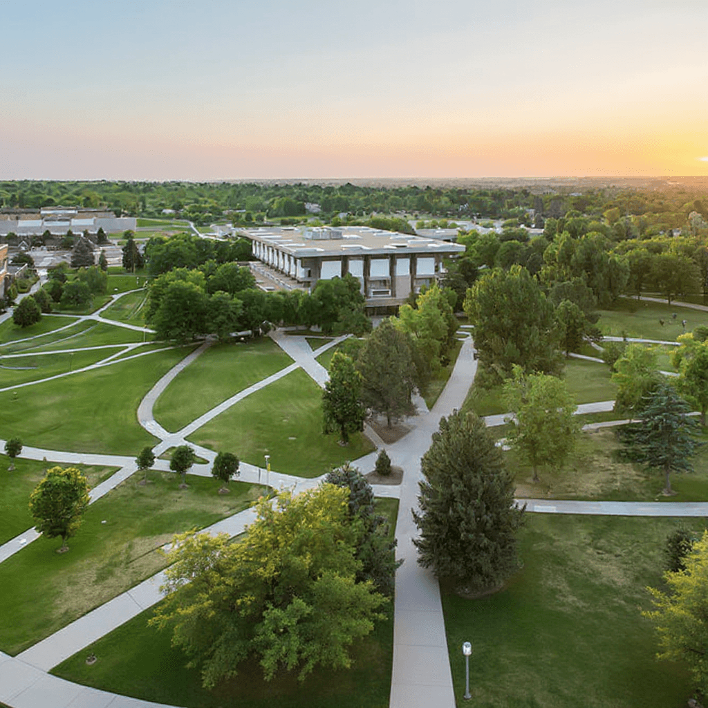 University of Northern Colorado campus banner