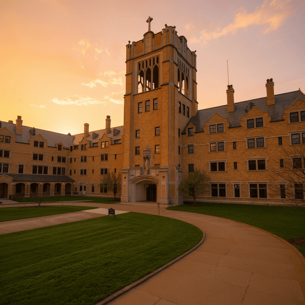 St. Mary's College Indiana campus banner