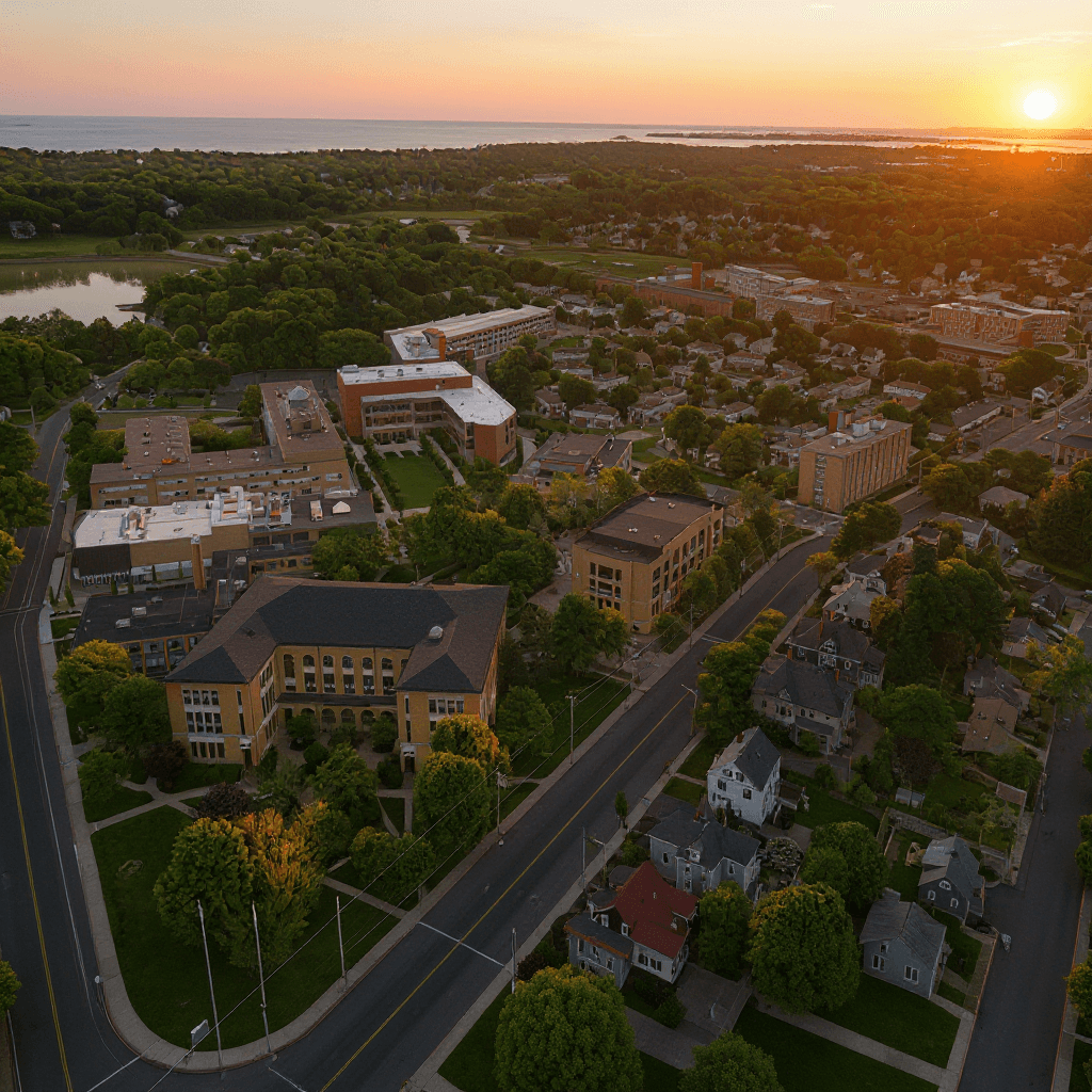 Salem State College campus banner