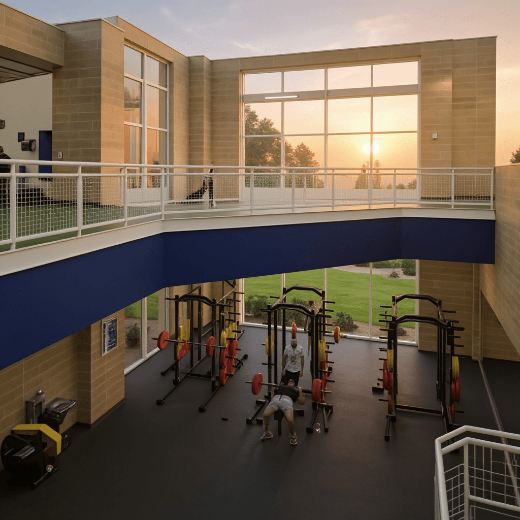 Wingate University campus banner