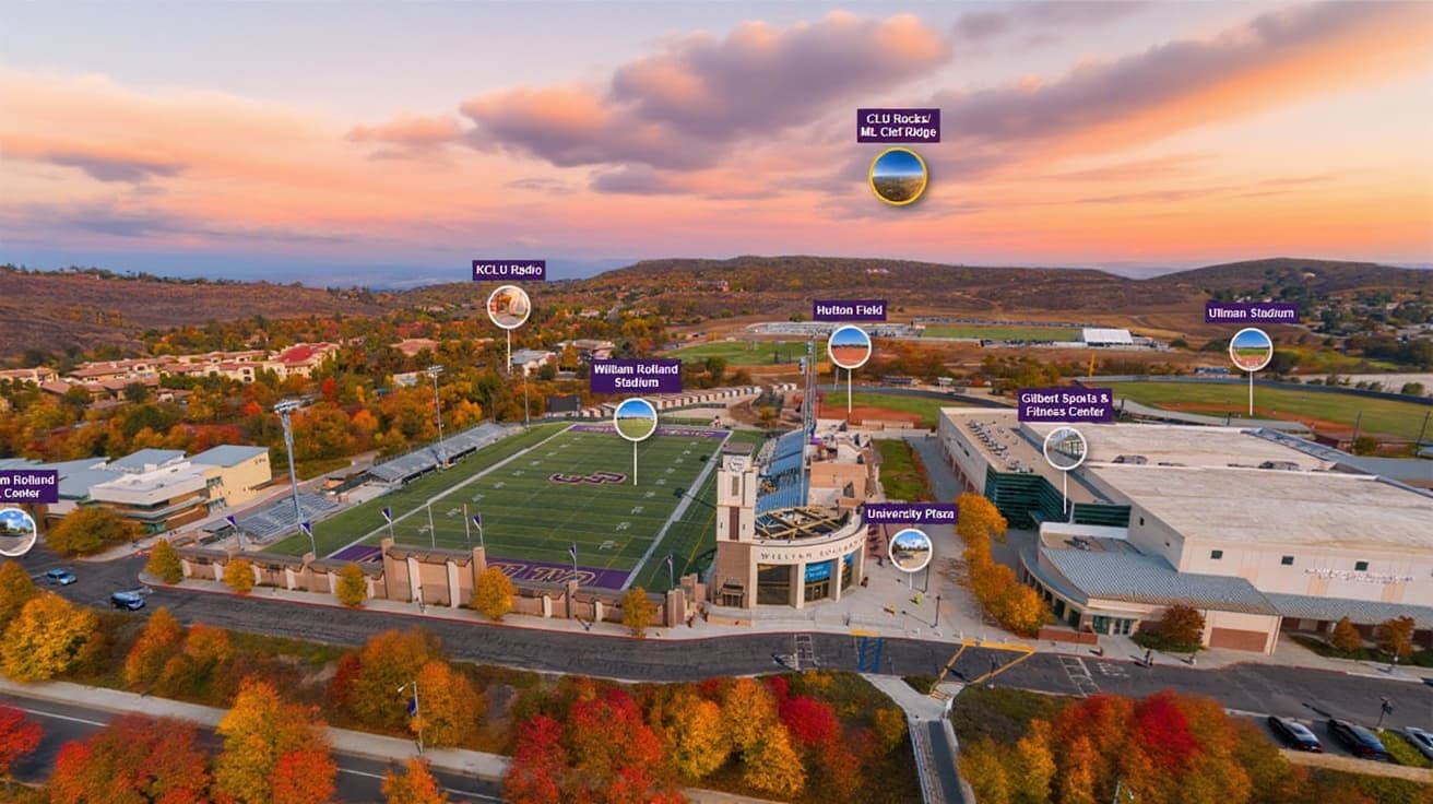 California Lutheran University campus banner
