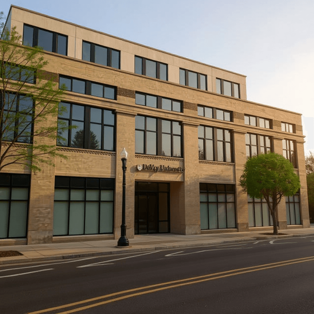 DeVry Institute of Technology, Chicago campus banner