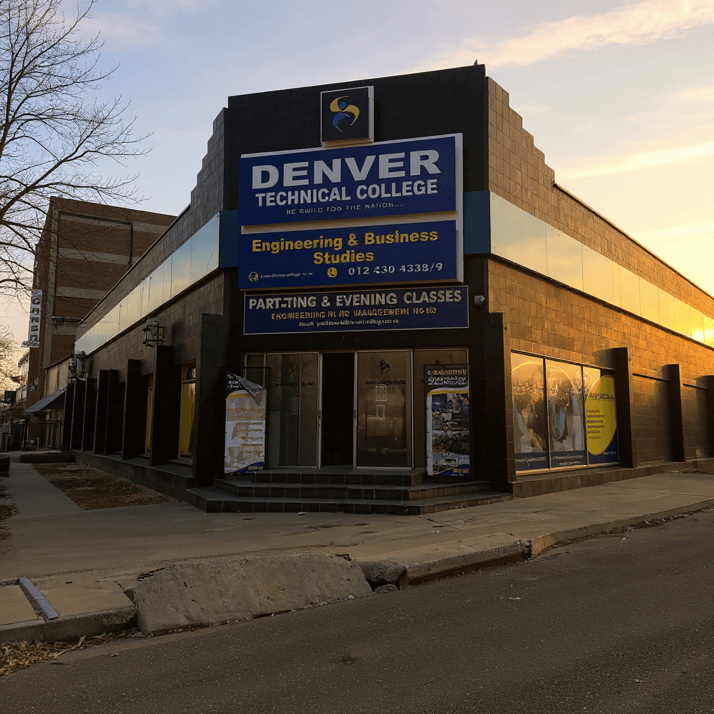 Denver Technical College campus banner