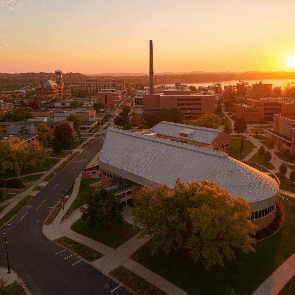 University of Wisconsin - Stout campus banner