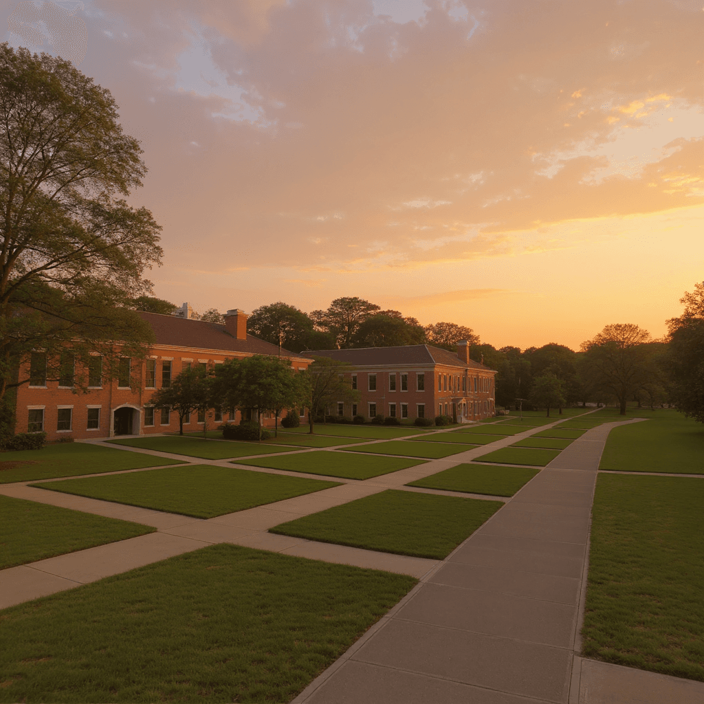 Ripon College campus banner