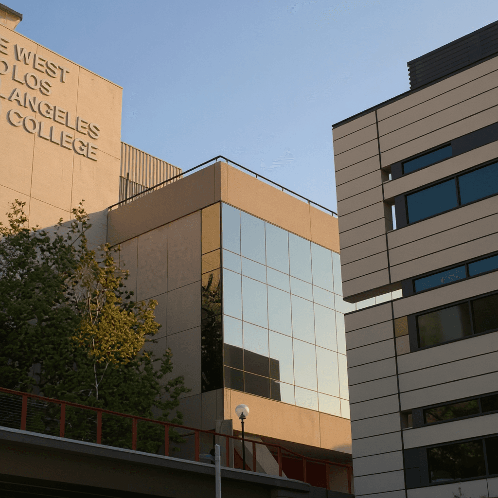 University of West Los Angeles campus banner