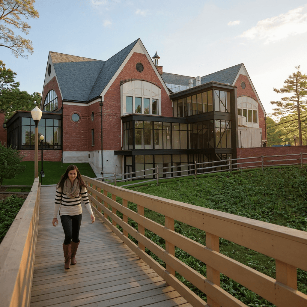 Mount Ida College campus banner