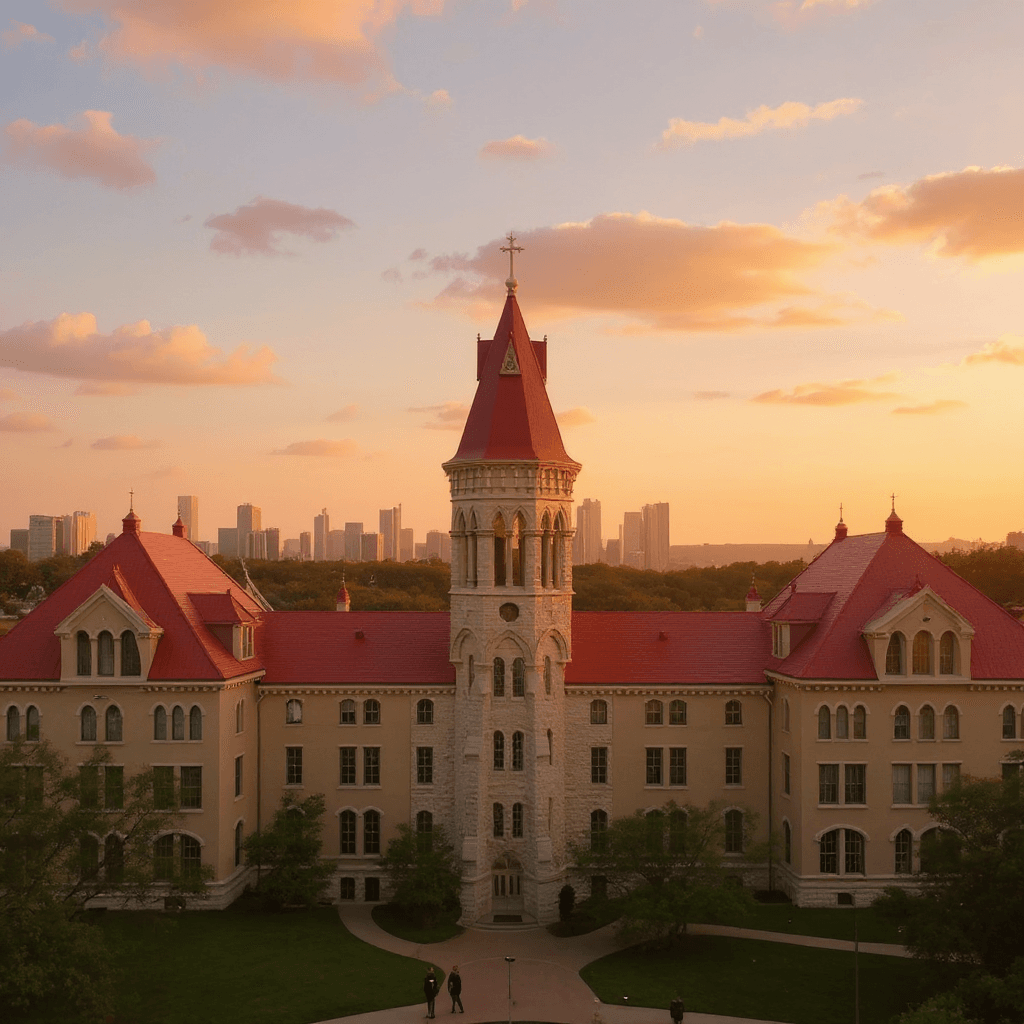 St. Edwards University campus banner