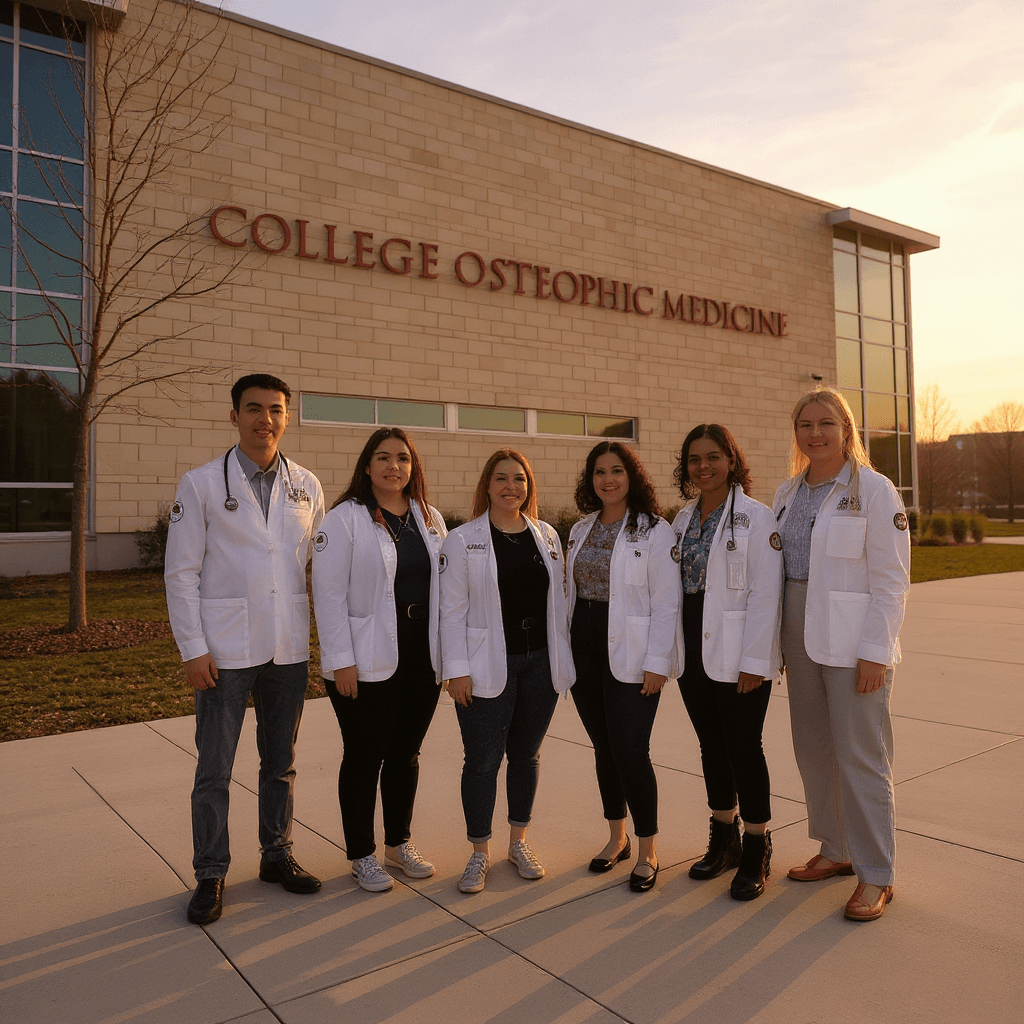 University of Osteopathic Medicine and Health Science campus banner