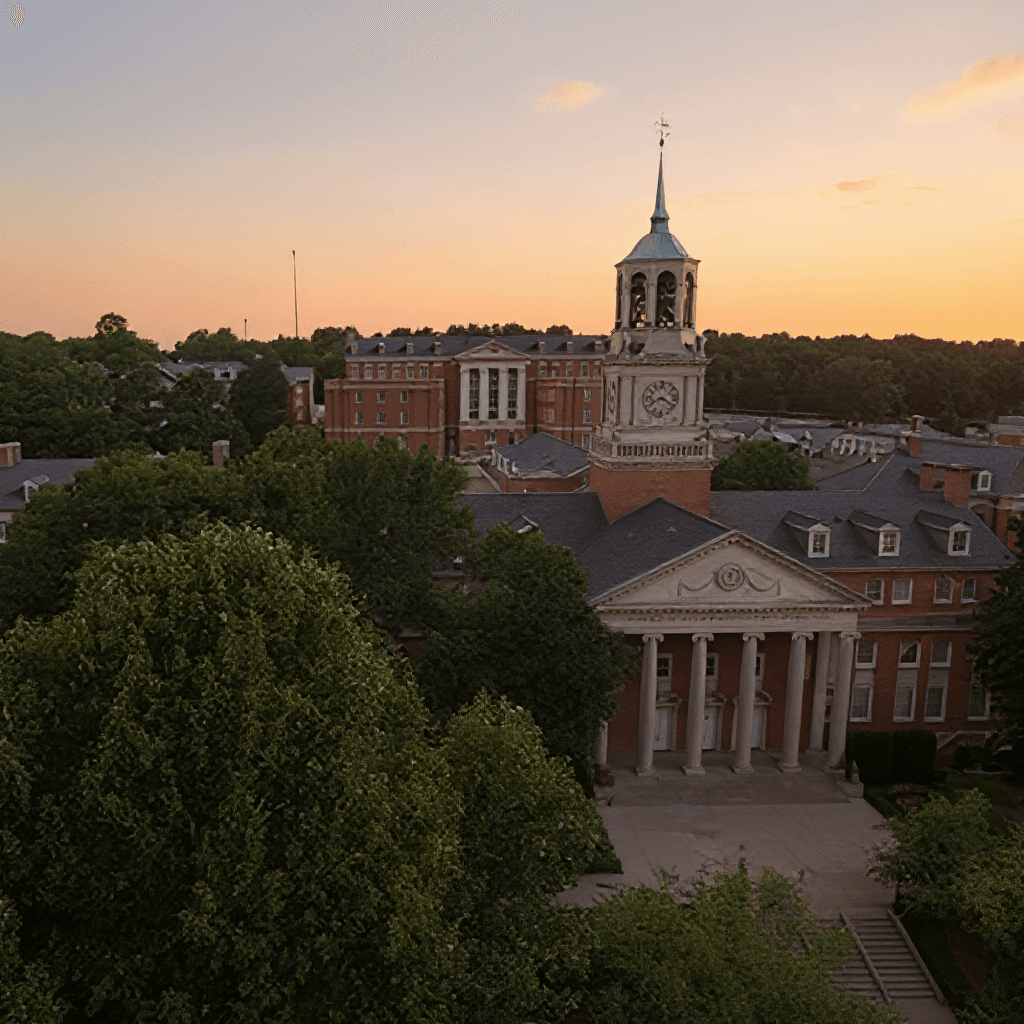 Samford University campus banner