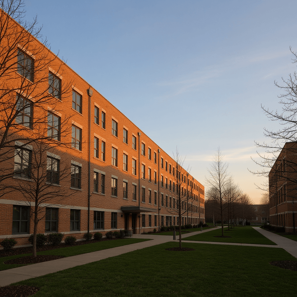 American-European School of Management campus banner