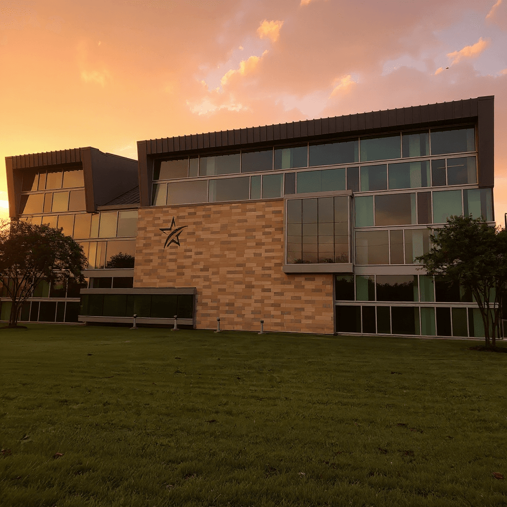 Tomball College campus banner