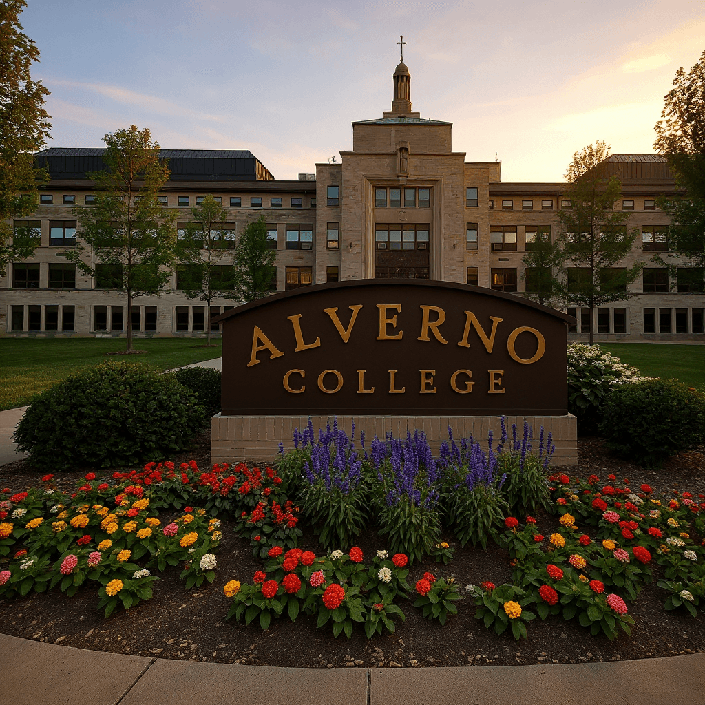 Alverno College campus banner
