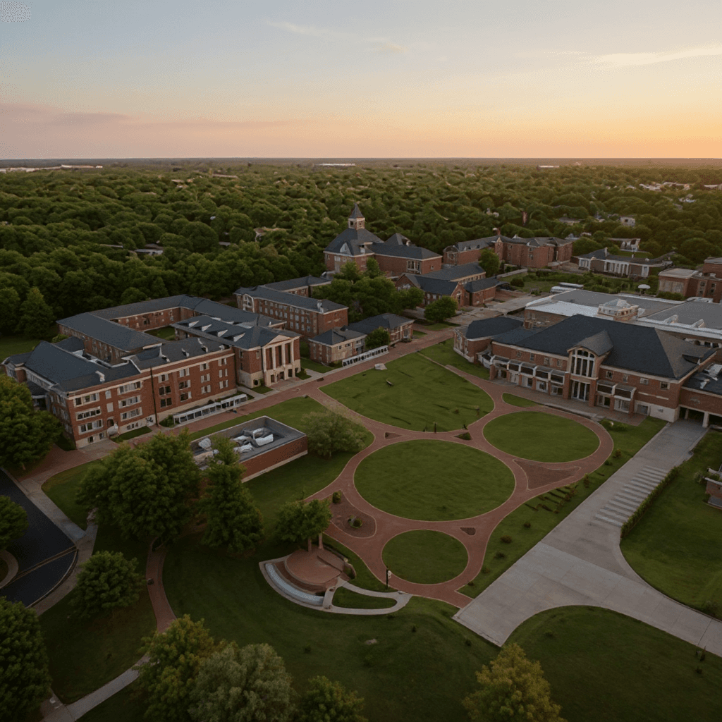 Winthrop University campus banner