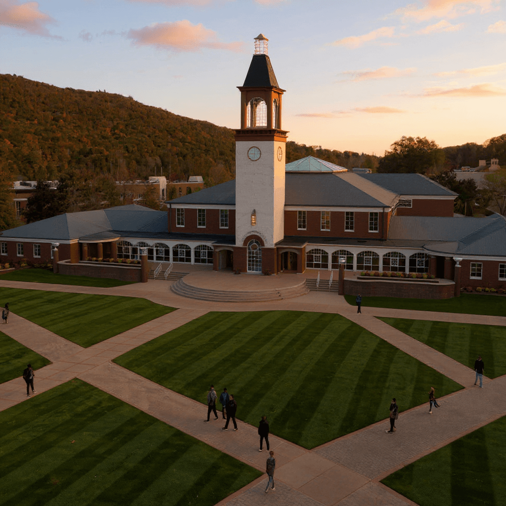 Quinnipiac College campus banner